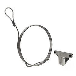 CABLE DE SUSPENSION N2 3ML 45KG TRAPEZE TRAPEZE EMBOUT BOUCLE TPZGR23FR